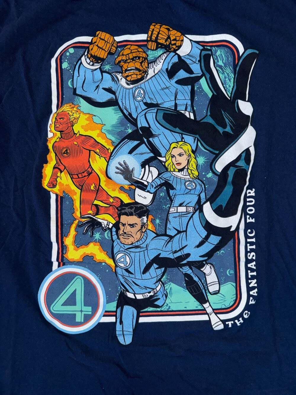 Marvel Studios The Fantastic Four: First Steps Graphic T-Shirt View 2